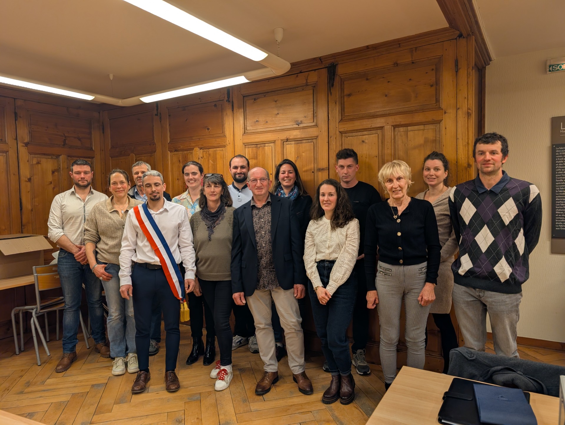 equipe municipale les gras